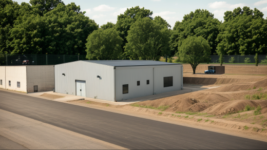 工厂厂房图缩略图